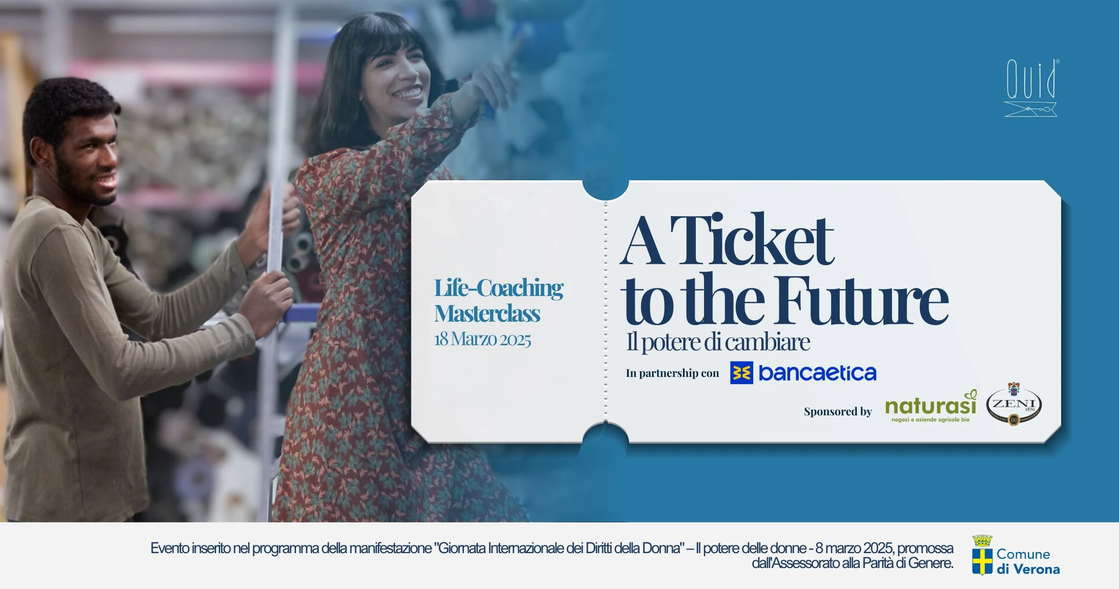 “A Ticket to the Future – il potere di cambiare”: la Masterclass di Life Coaching ha dato il via alla Campagna di Raccolta Fondi 2025
